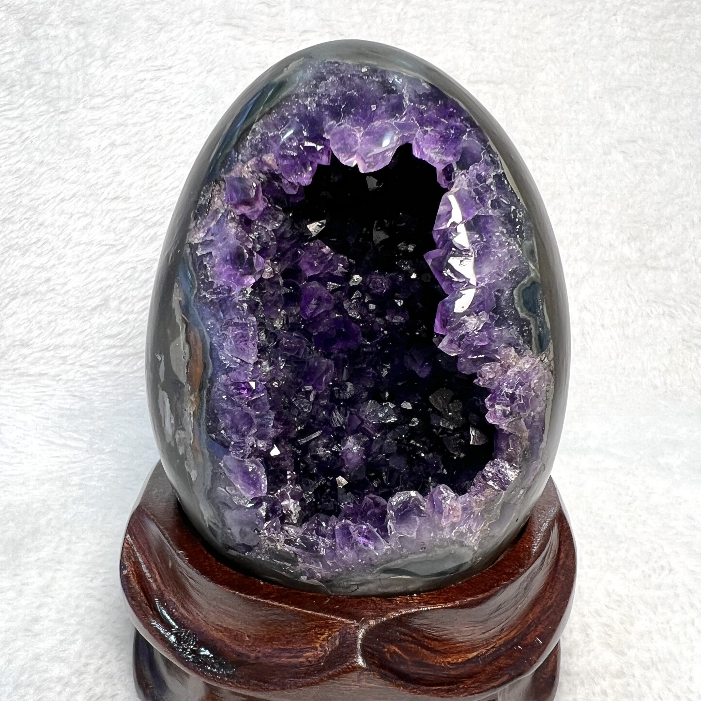 紫晶恐龍蛋 #H638