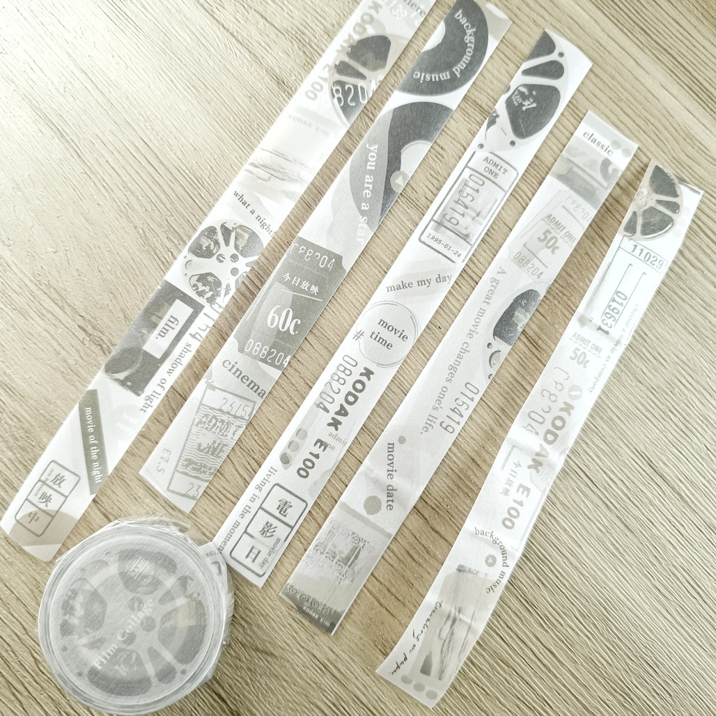 紙上旅行 TOP Studio．Film Collage 2cm和紙膠帶 <整捲/分裝>