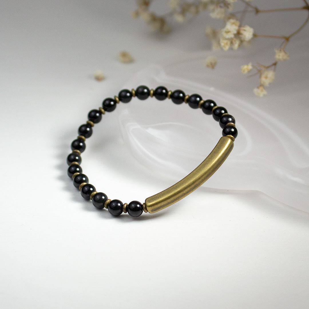 黑曜石手環【單圈】