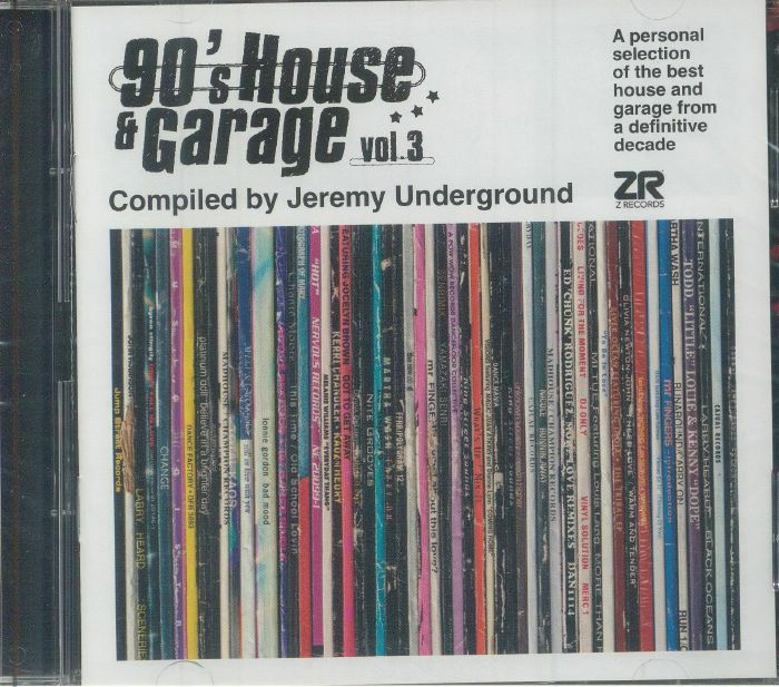 V.A.《Jeremy Underground: 90's House & Garage Vol 3》（unmixed 2CD）