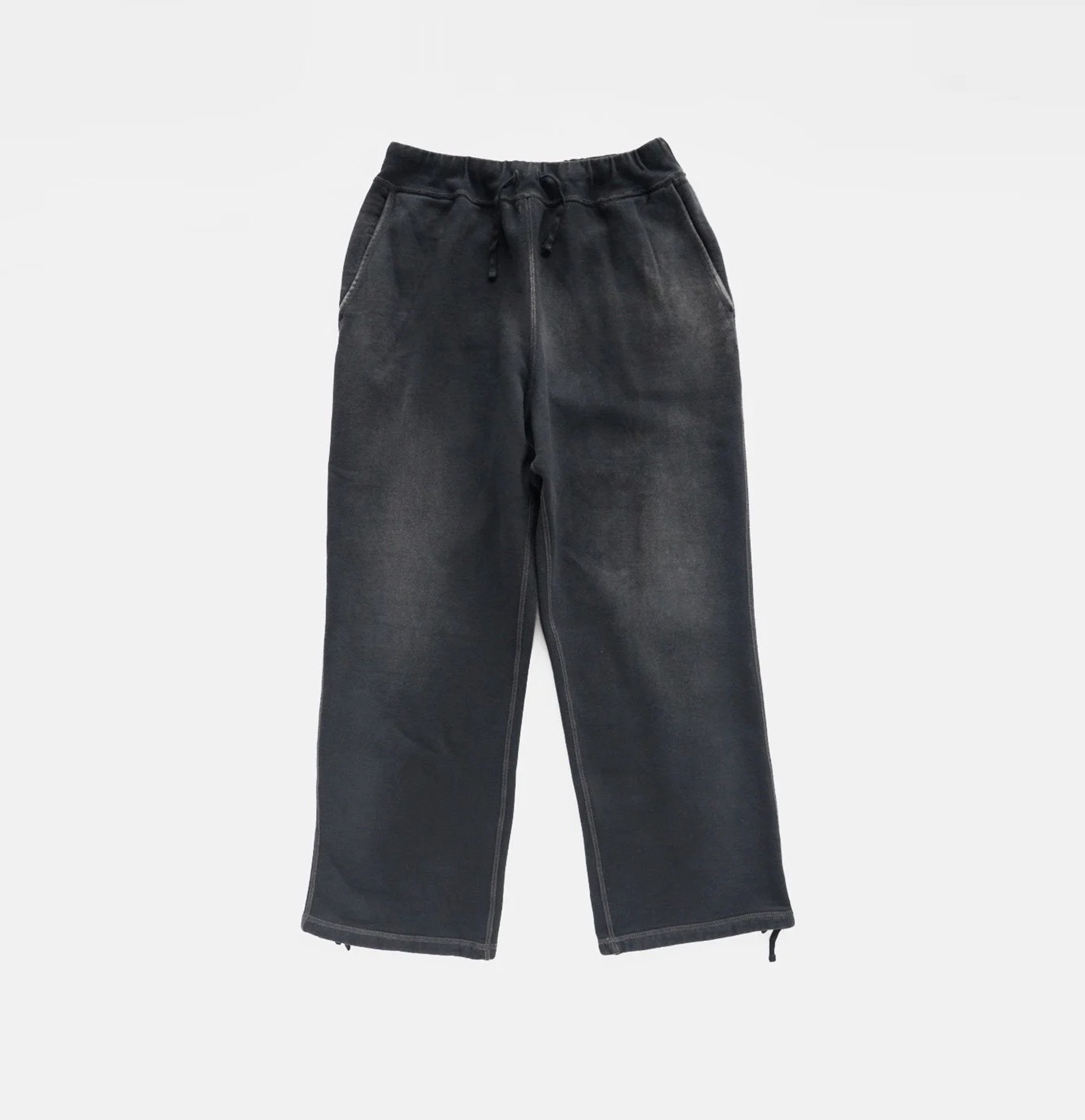 A.PRESSE 2025 S/S VINTAGE SWEAT PANTS - BLACK PRE ORDER ITEM (預訂中)