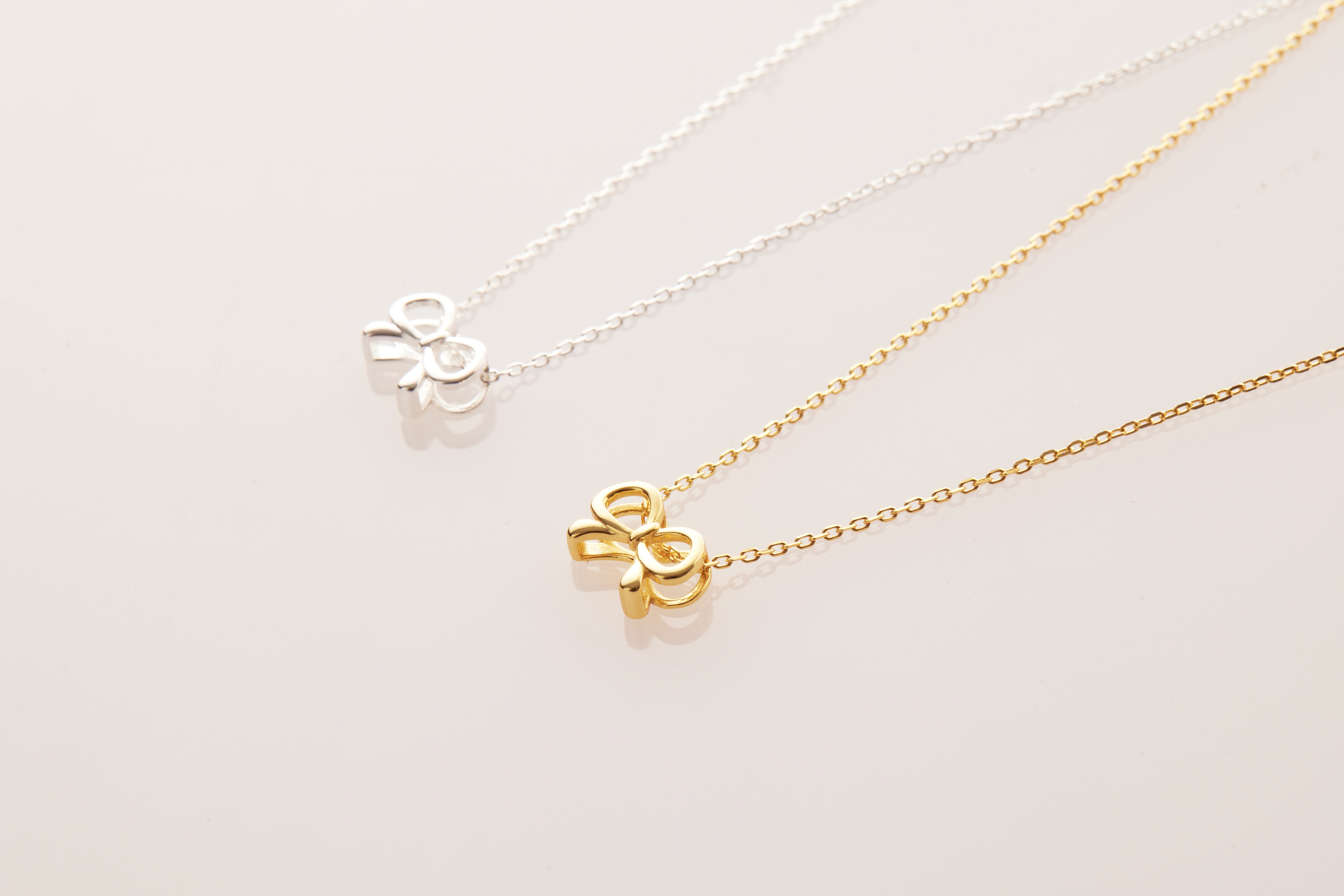 N841 | 純銀蝴蝶結項鍊