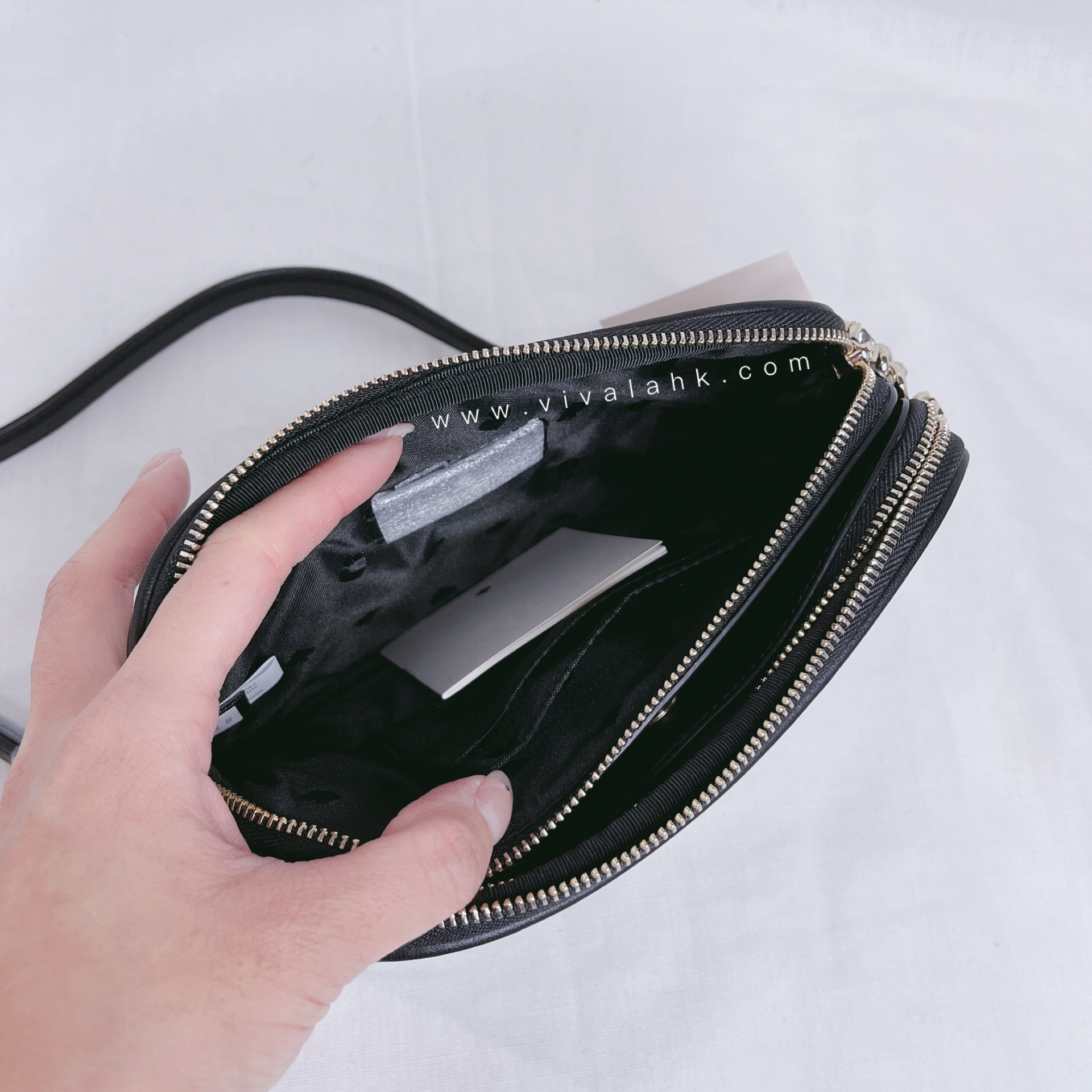 Kate Spade - Briar Lane Kendall 雙拉鍊斜孭袋 (WLRU5492)