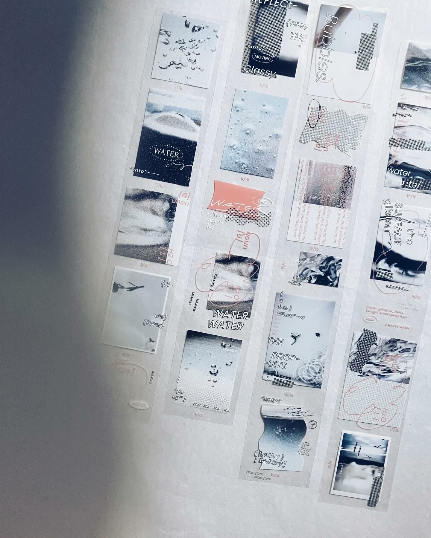 羊君．WATER WATER 水的攝影 4cm亮面PET膠帶 <整捲/分裝>