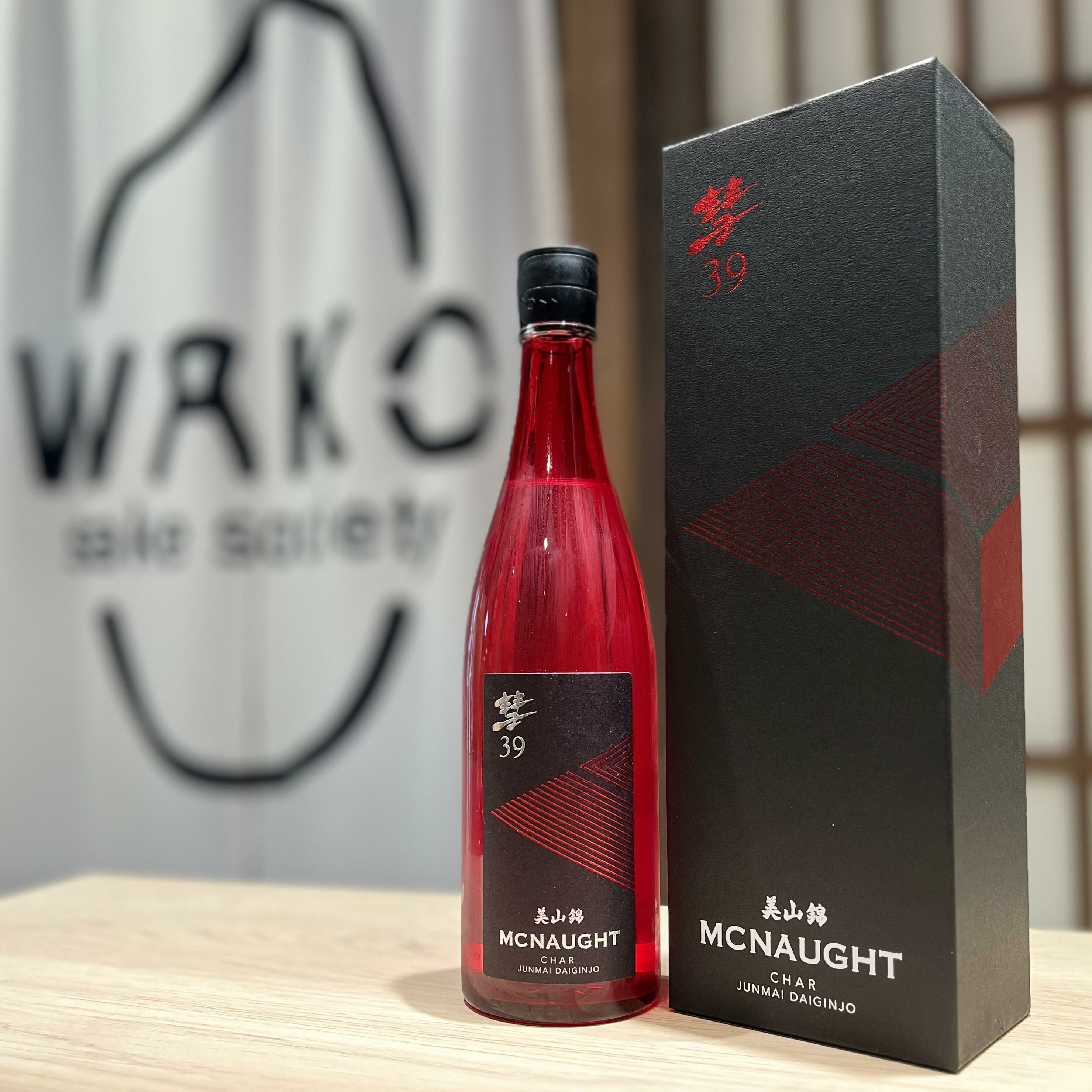 清酒彗MCNAUGHT 39特A美山錦純米大吟釀720ml