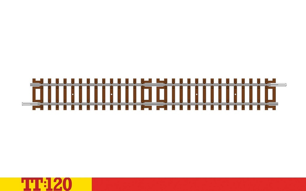 Hornby TT8002 TT規 Straight Track 166mm 直軌