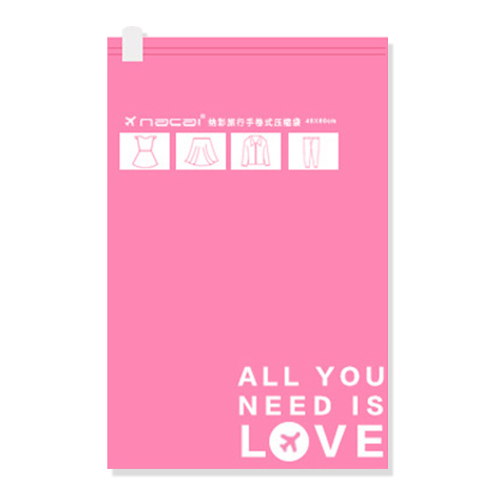 【韓版】NACAI旅行手捲壓縮袋S號 2入裝(35x50cm)