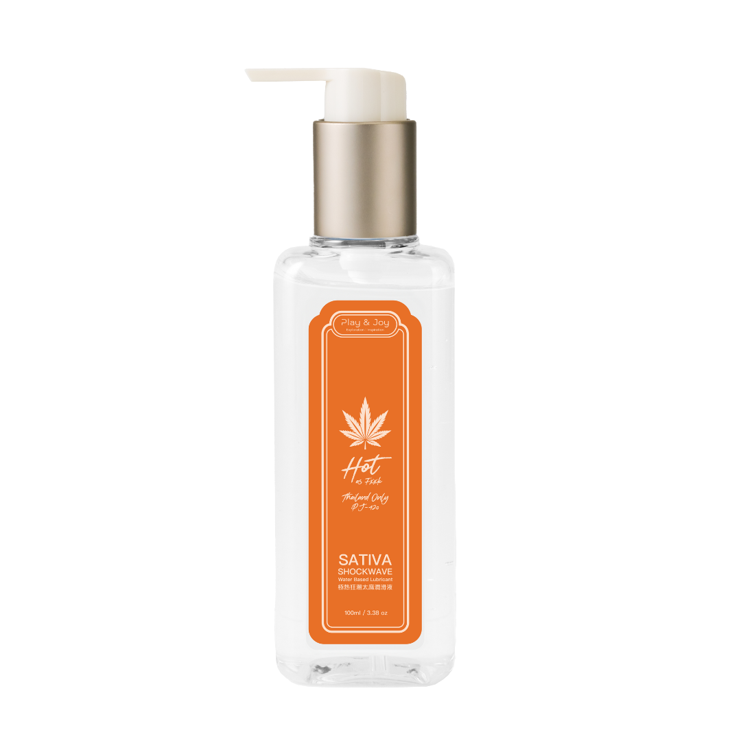 Play & Joy SATIVA Extremely Hot water-based Lubricant - 100 ml