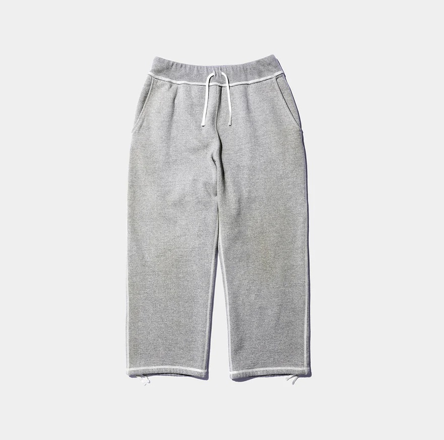 A.PRESSE 2025 S/S VINTAGE SWEAT PANTS - GREY PRE ORDER ITEM (預訂中)