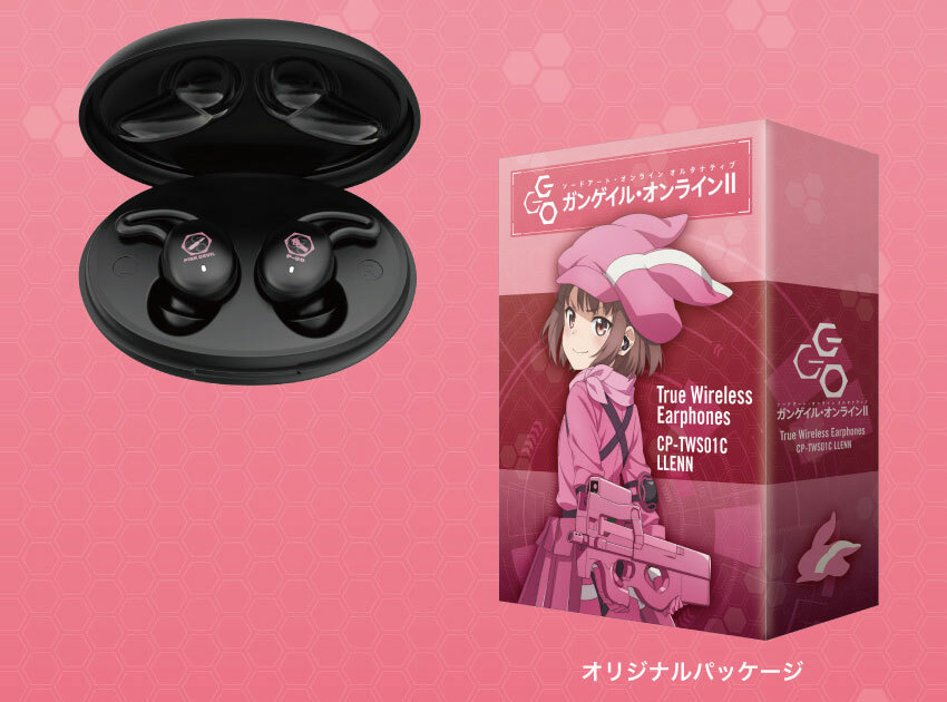 「ACG.GO」「預購」《刀劍神域外傳 Gun Gale Online》 真無線藍芽耳機