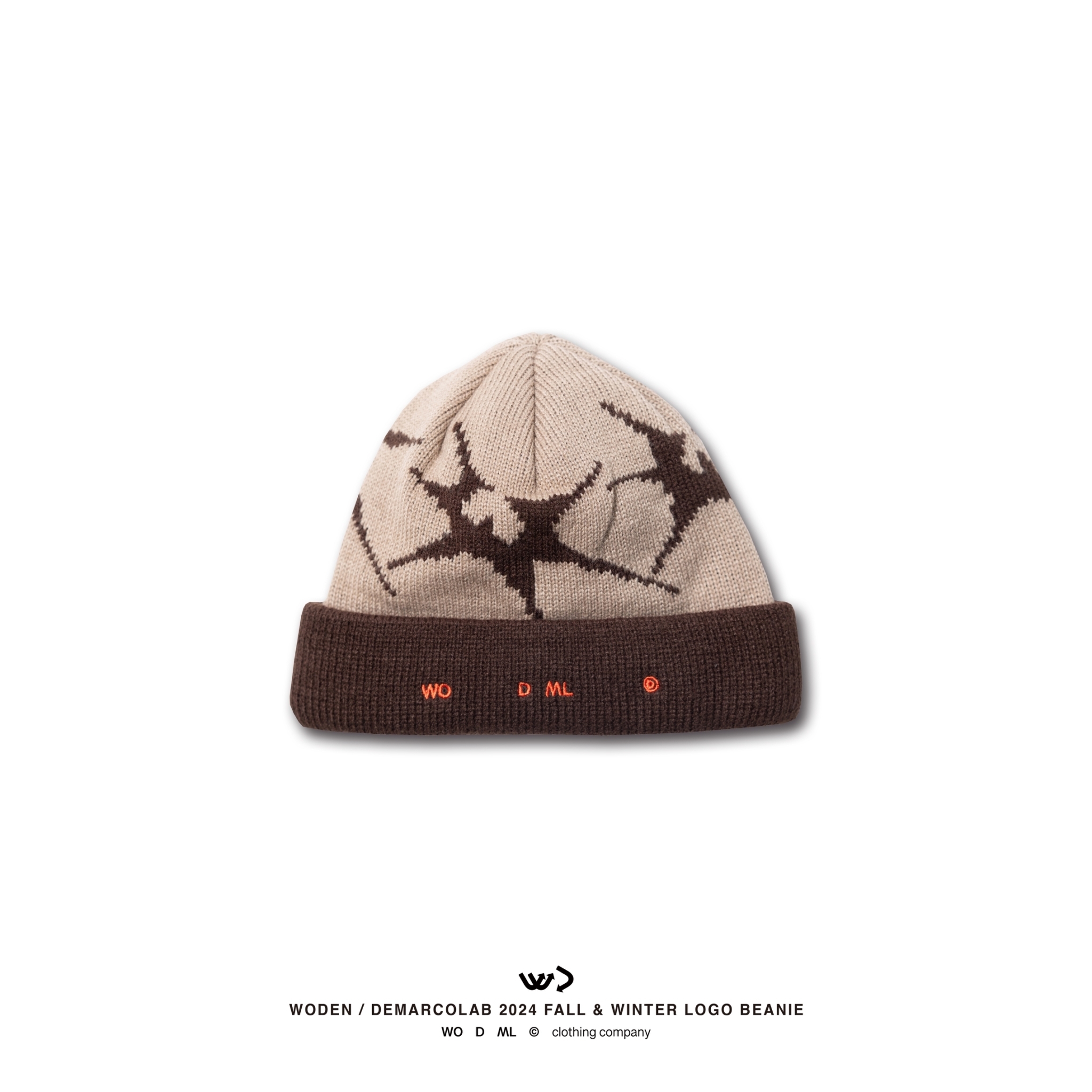 WODEN® / DeMarcoLab® 2024 Fall & Winter  050 LOGO Beanie
