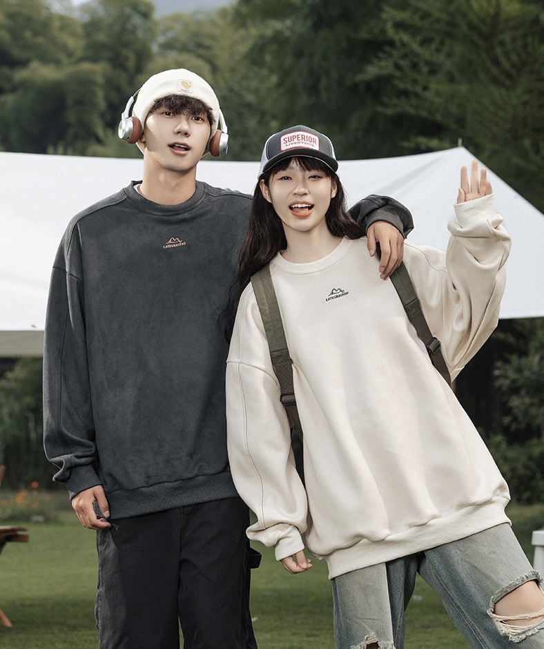 現貨NATURE 350g 厚磅 麂皮 落肩 大學Tee