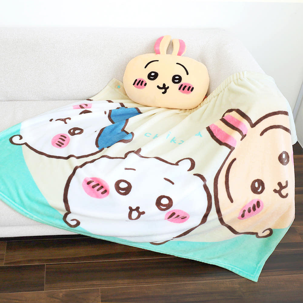 預訂｜韓國限定 Chiikawa Happy Skirt Blanket 毛毯