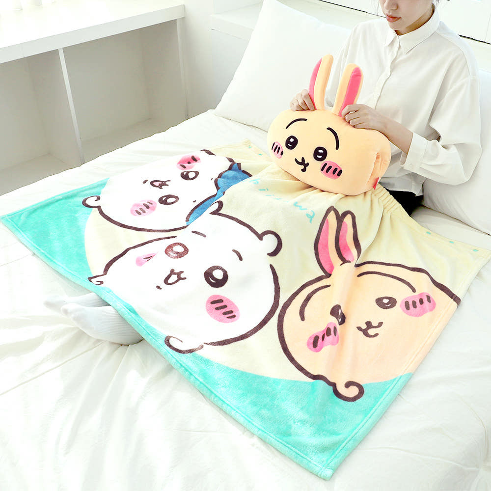 預訂｜韓國限定 Chiikawa Happy Skirt Blanket 毛毯