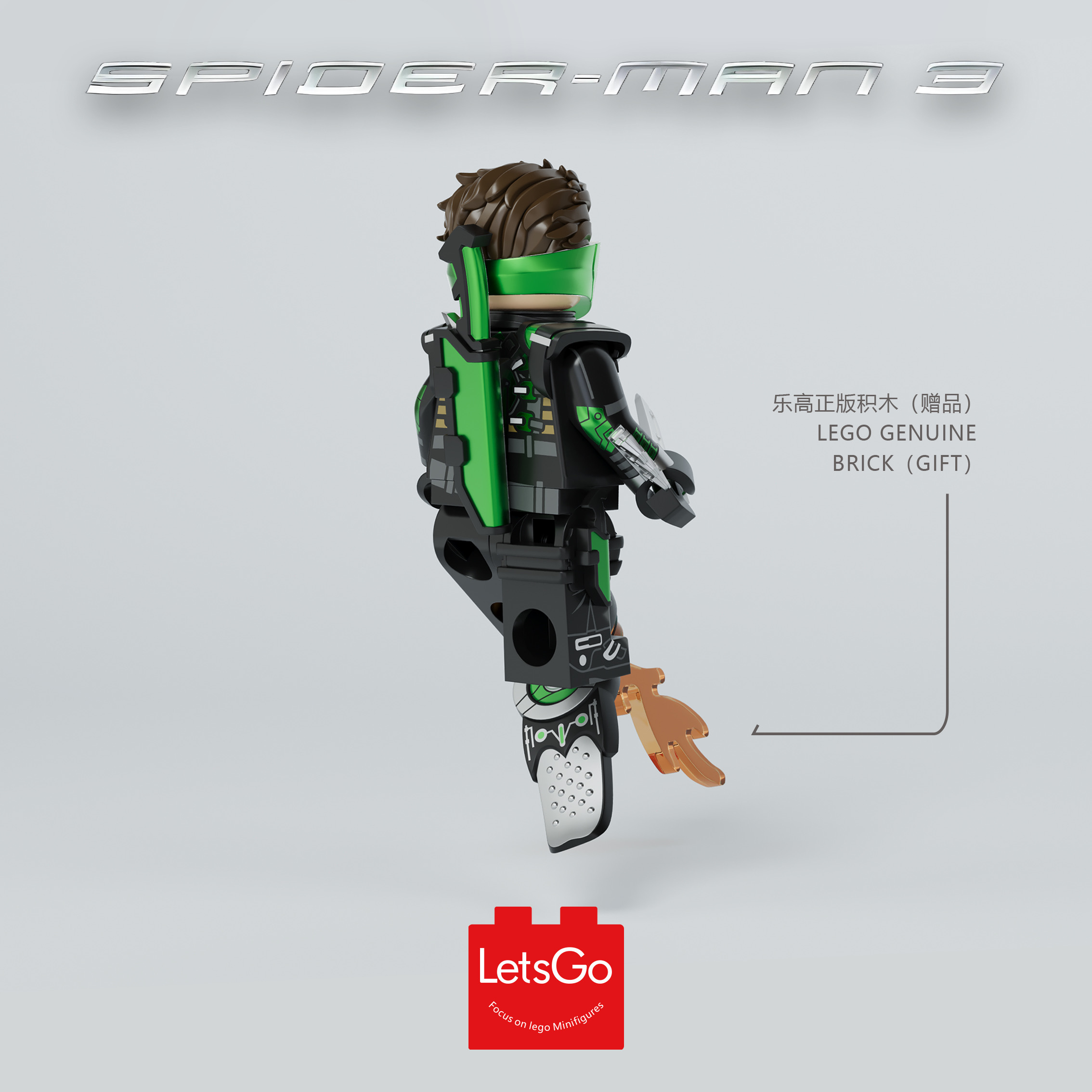 [Lets Go][In Stock] Spider Man 3 - Harry Osborn [PADprinted]