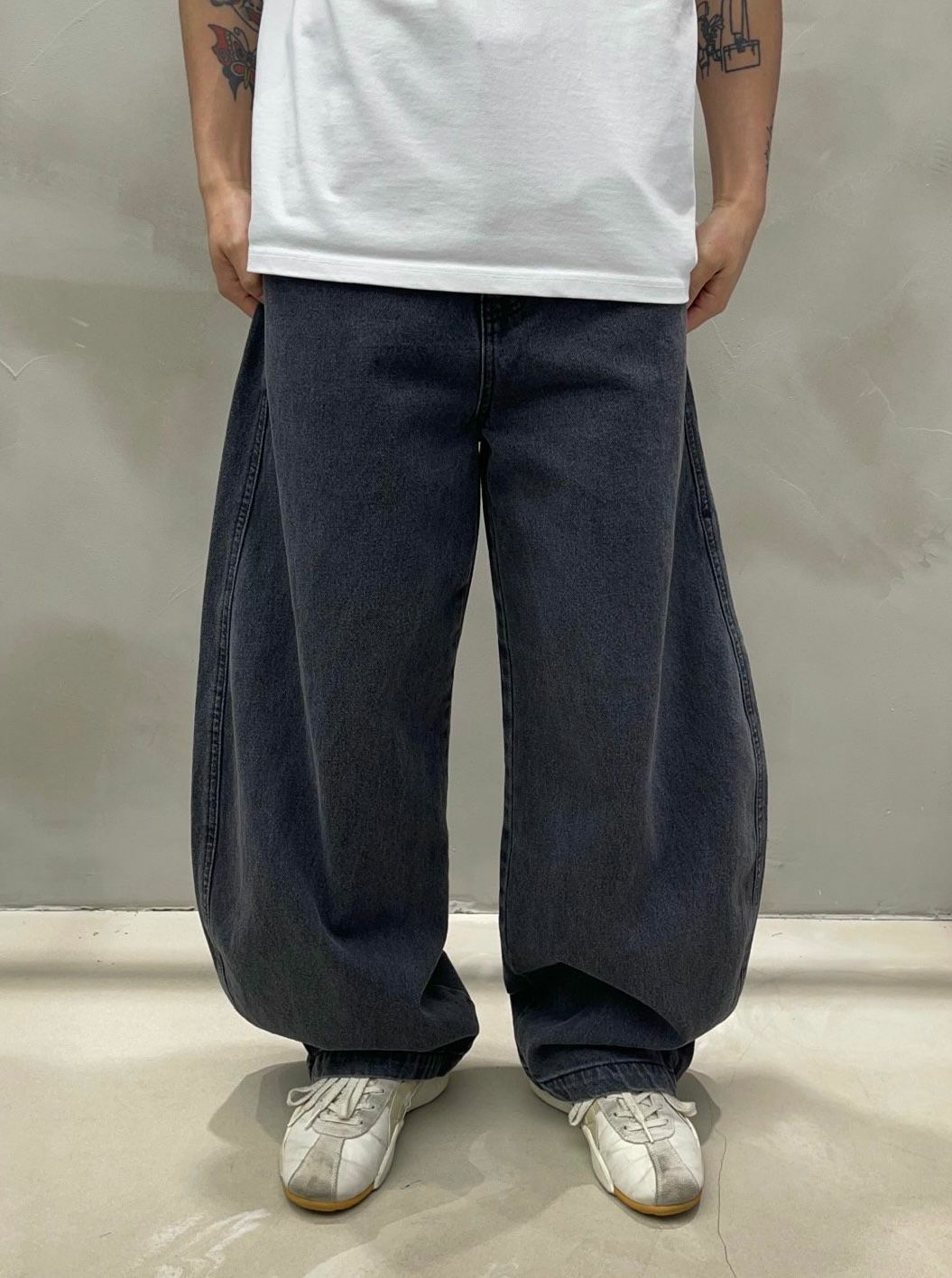 洗水鬆身牛仔褲 MUSE-004P