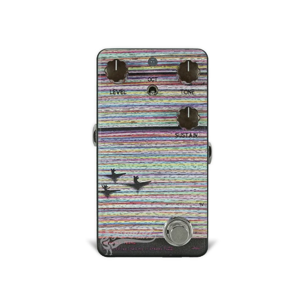 Animals Pedal In Oct,3 Foxes talking of dreamy FUZZ 效果器