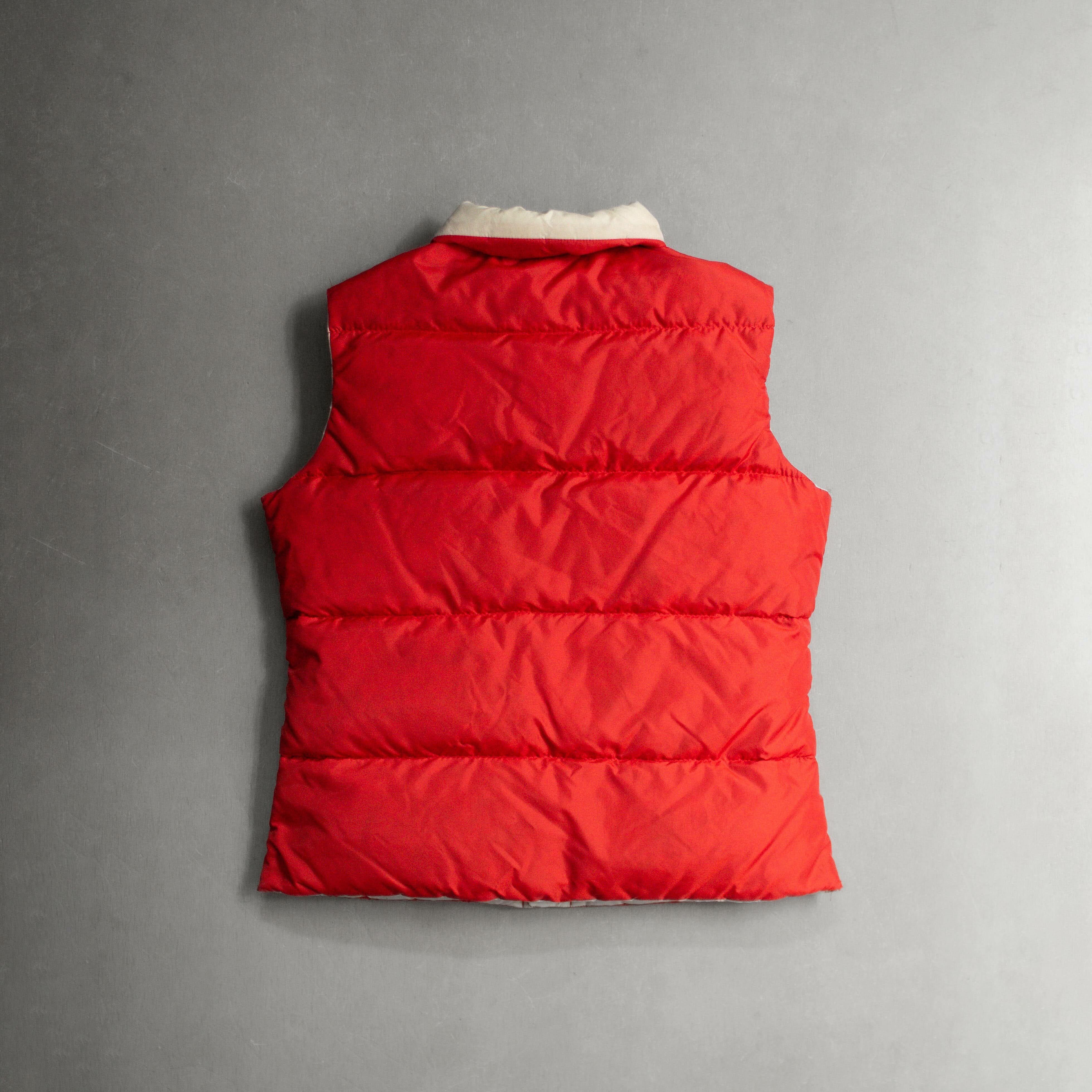 70-80S GERRY DOWN VEST 美國製 紅色 登山 羽絨 背心