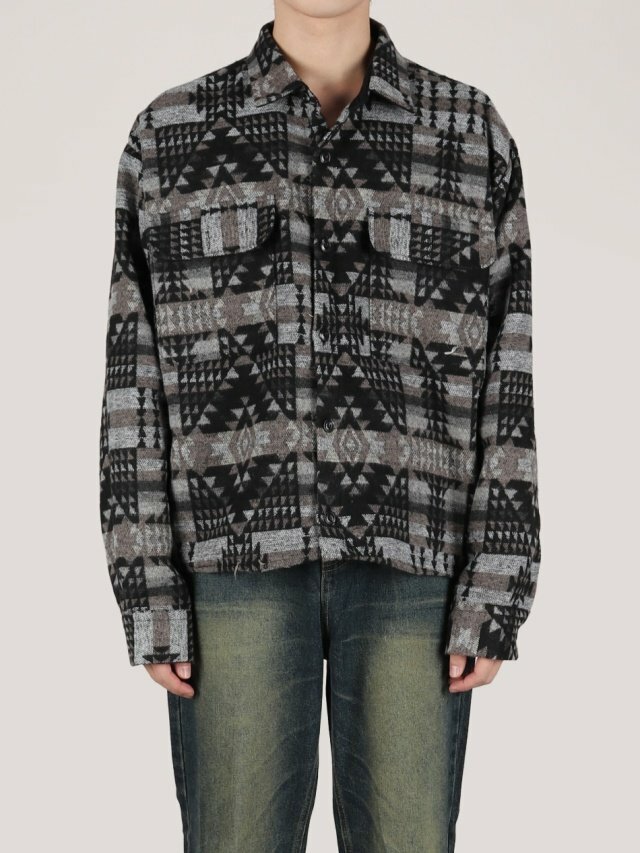 印第安風格短款夾克