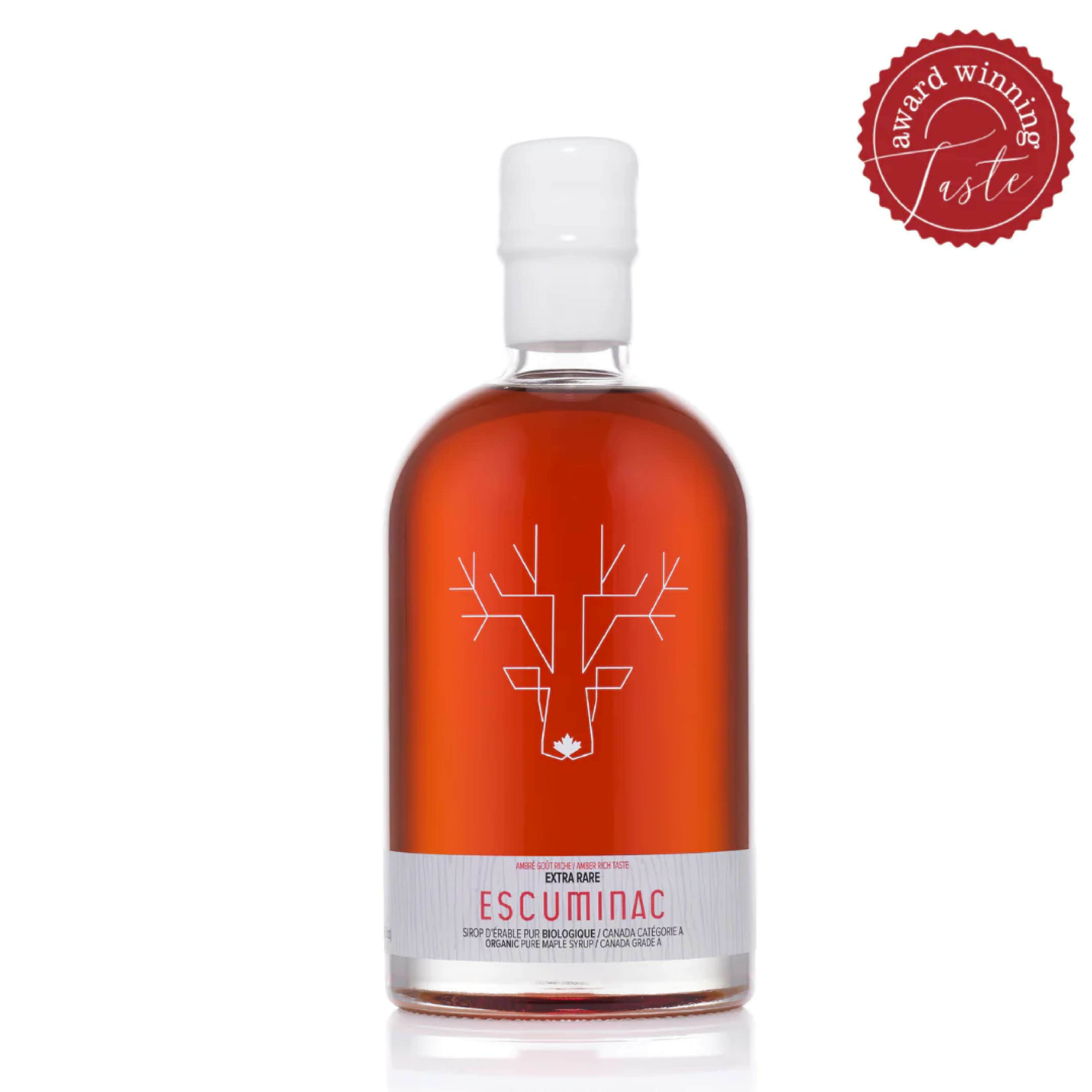 Escuminac Pure Organic Maple Syrup - Extra Rare