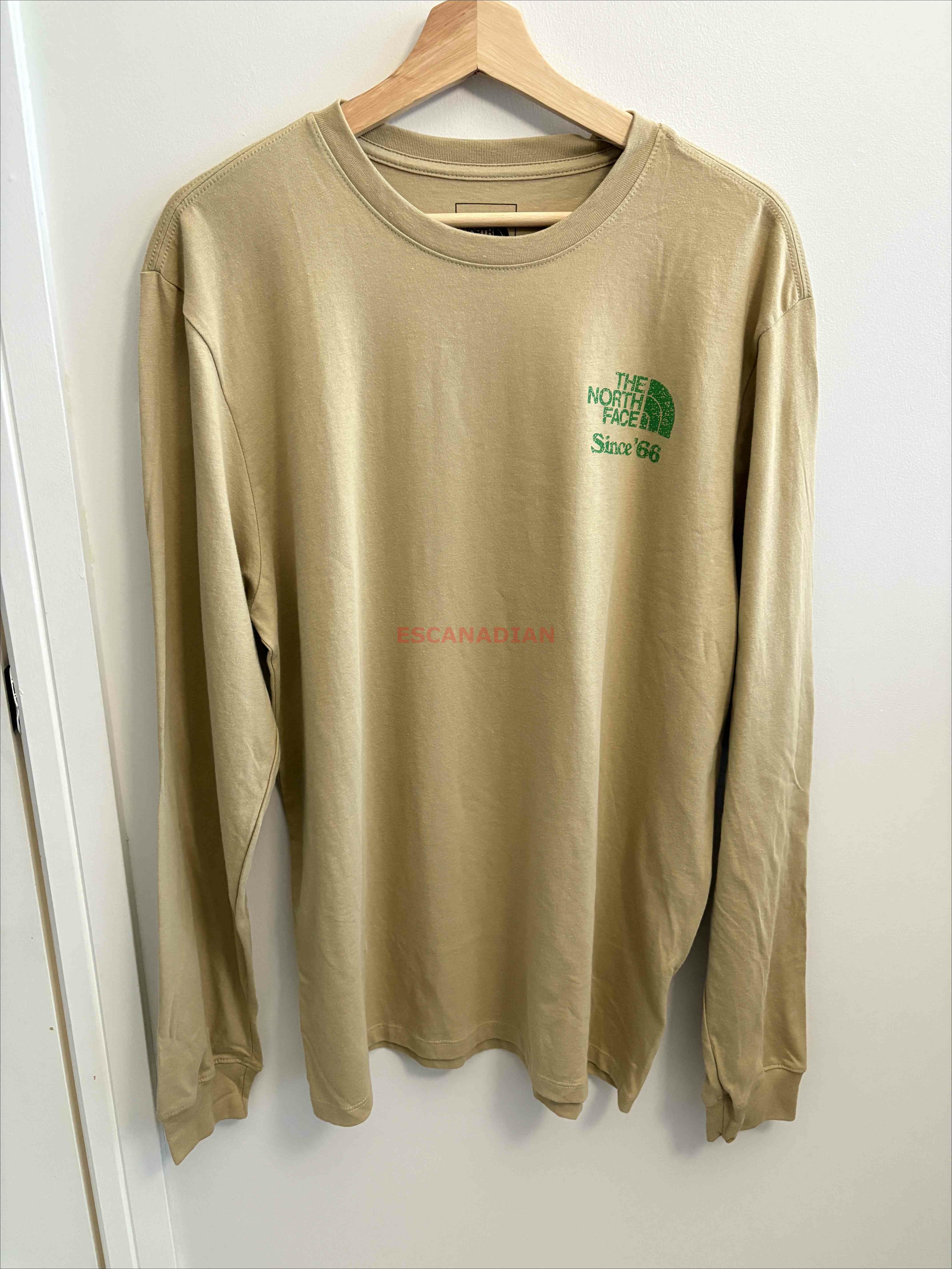 THE NORTH FACE 男大人 大樹正反圖案 長TEE