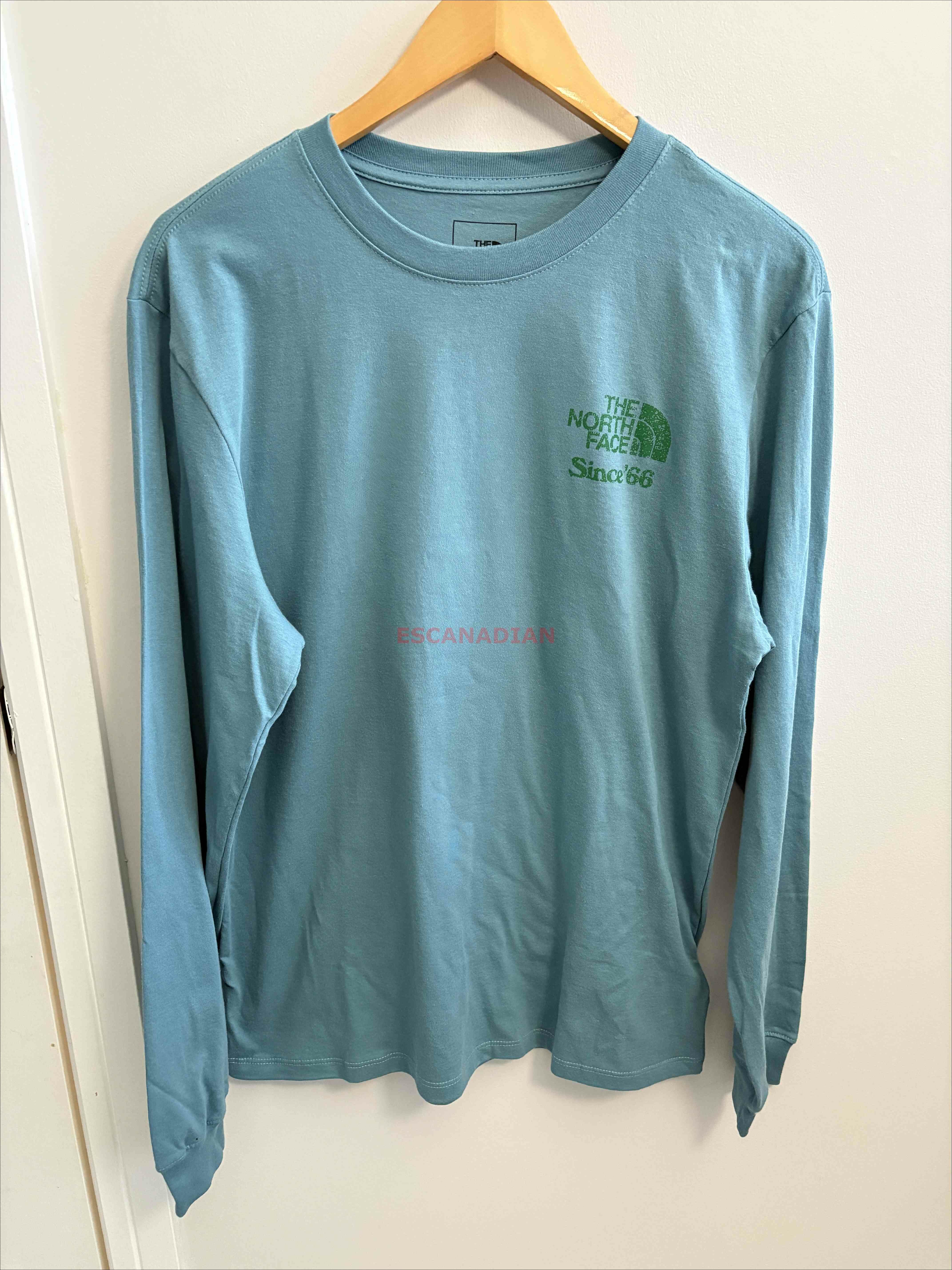 THE NORTH FACE 男大人 大樹正反圖案 長TEE