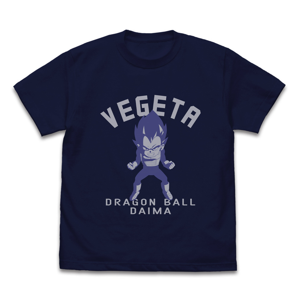 Cospa 0331 ベジータ（ミニ） Tシャツ [ドラゴンボールDAIMA] NAVY