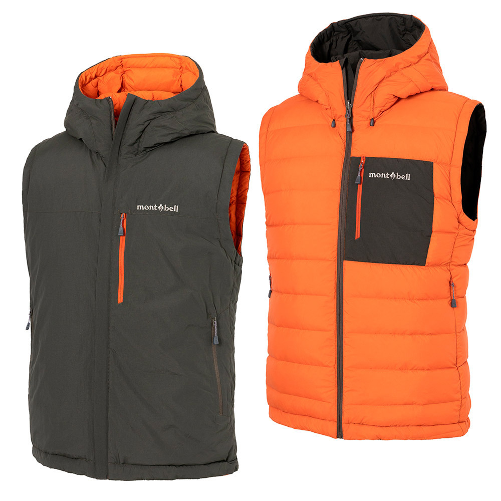 Mont-bell Colorado Vest Men's 男款 雙面羽絨背心 650FP 1101681-DGN 深綠 [HappyOutdoor]