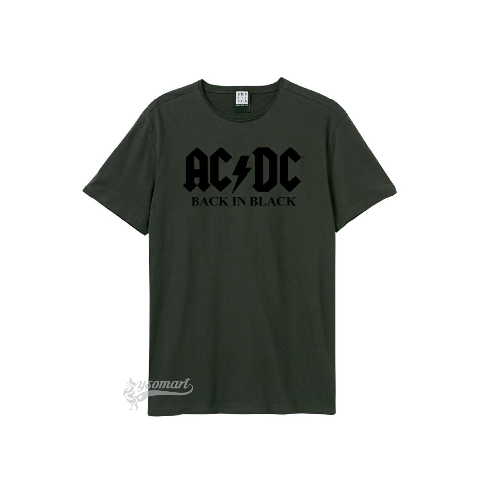 AC/DC BACK IN BLACK T恤 (M Size)