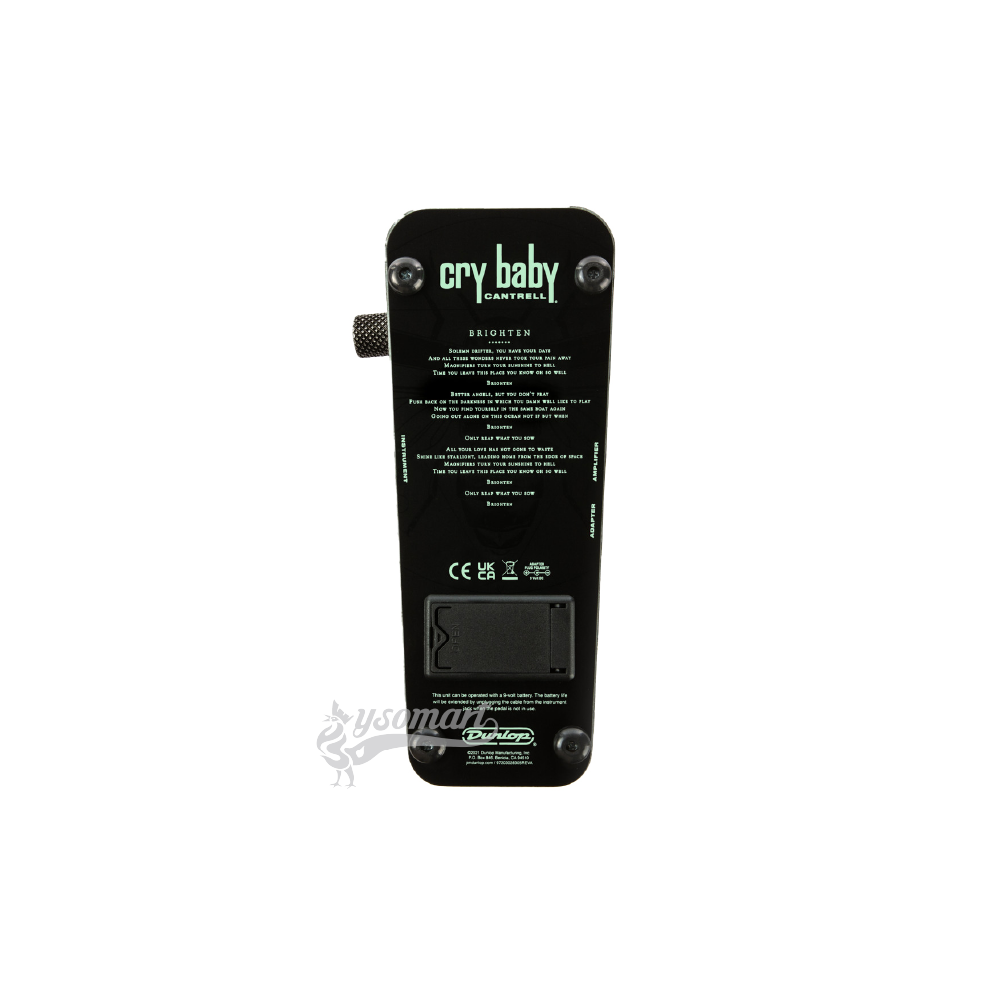 Dunlop Cry Baby® Jerry Cantrell Firefly Wah JC95FFS 效果器