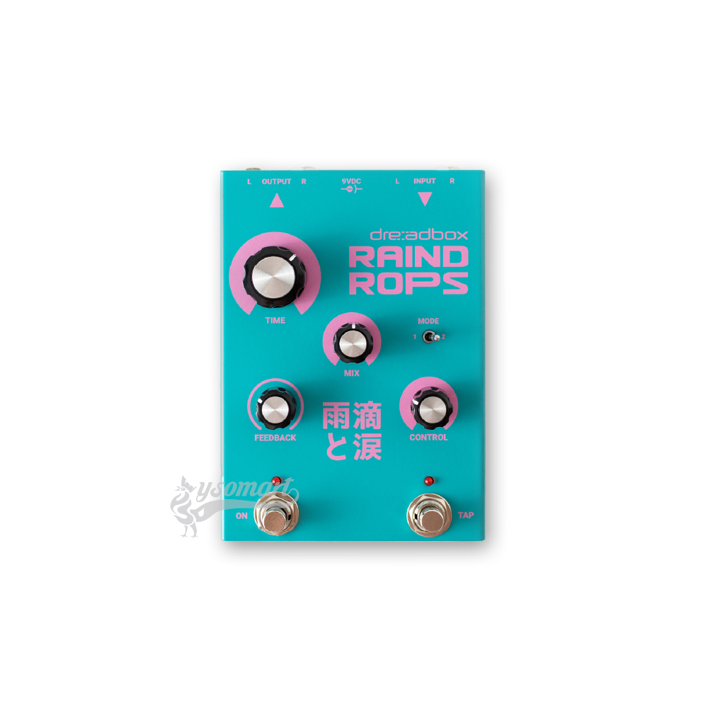 Dreadbox RAINDROPS 空間效果器