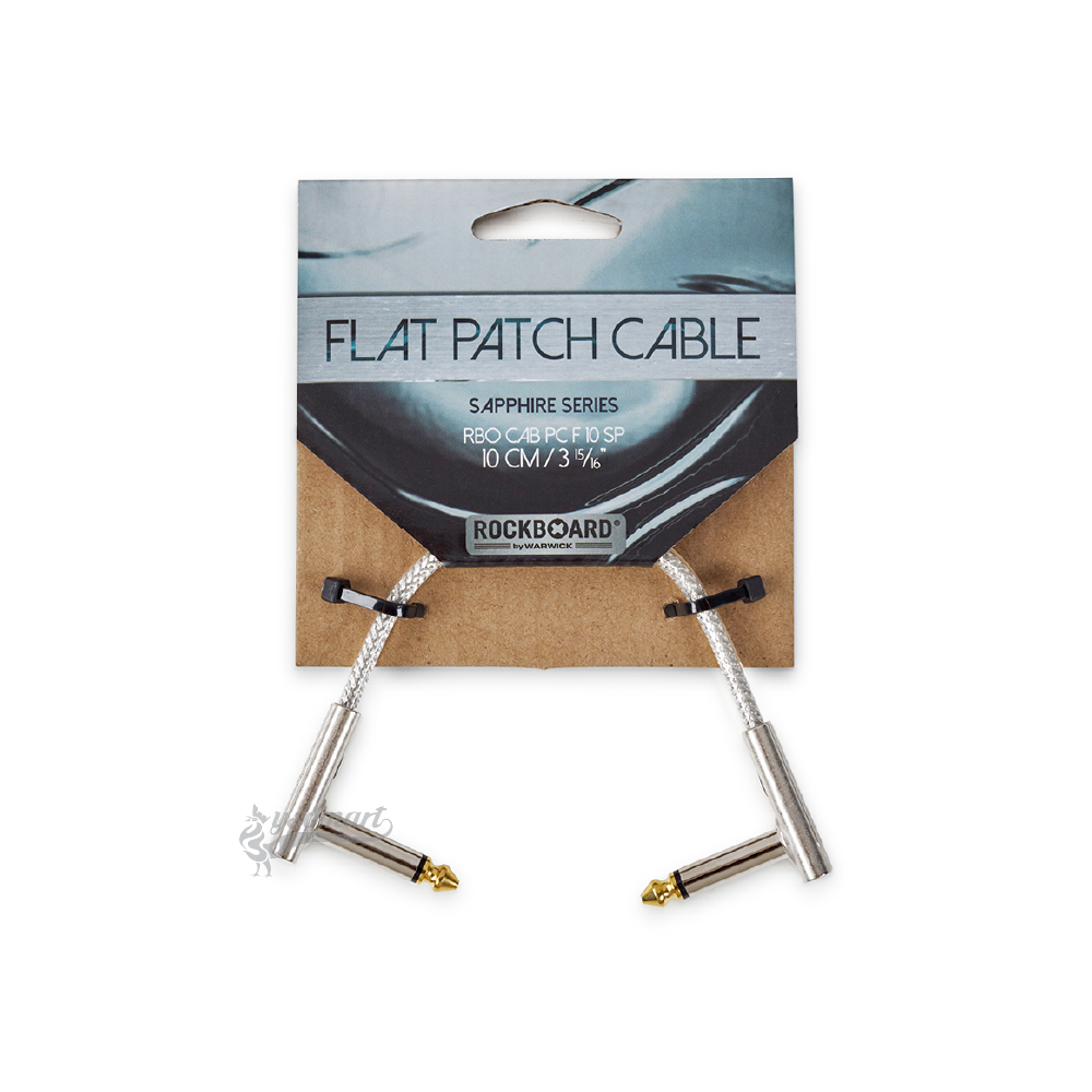 Warwick RockBoard Sapphire 系列 扁平短導線 – 10 cm