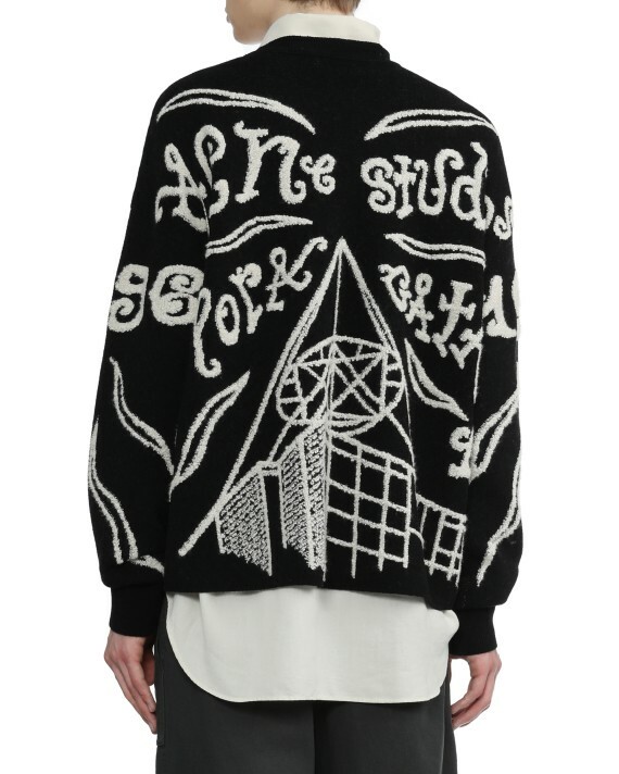 【Focus Store】預購 Acne Studio Jacquard logo jumper "Black" 背心