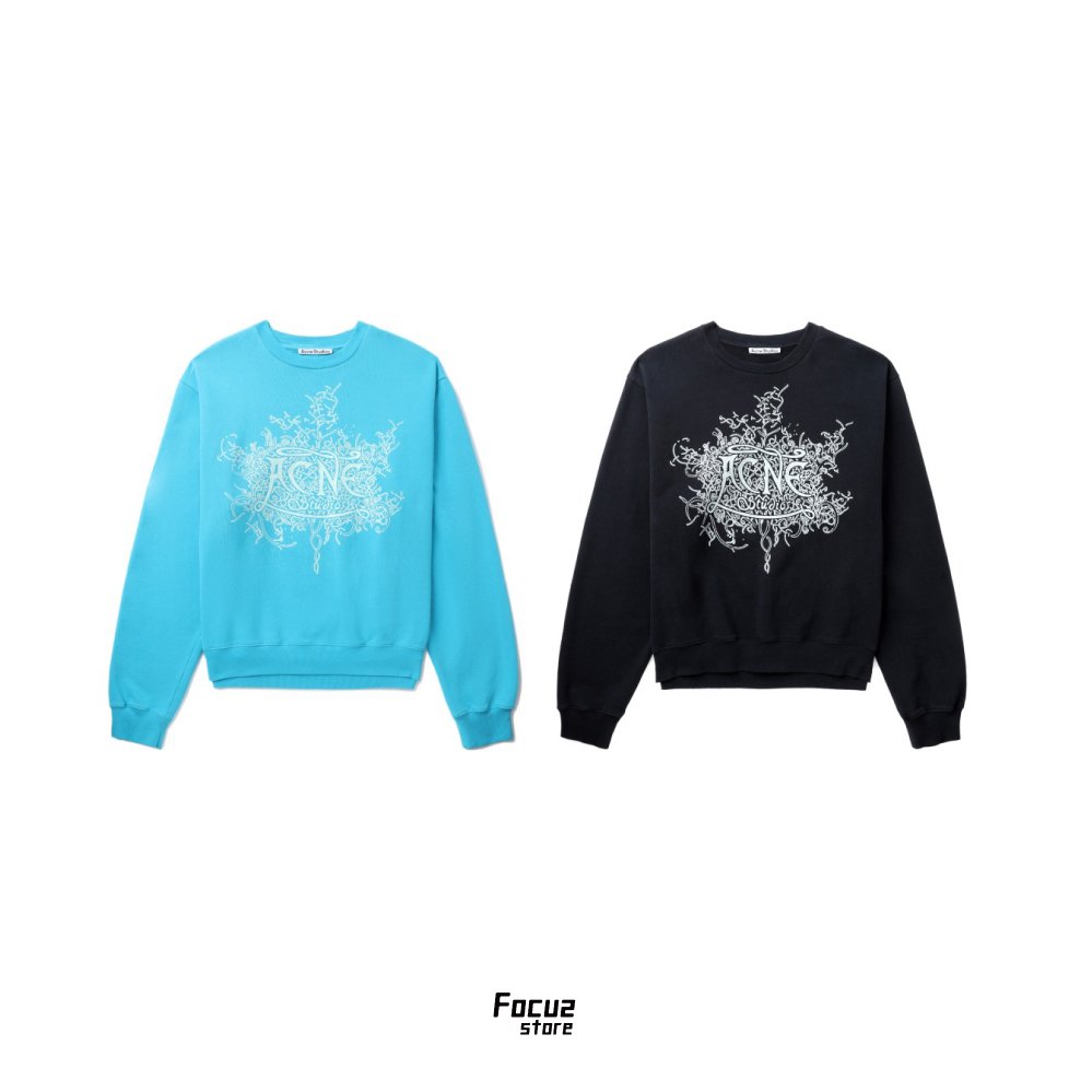 【Focus Store】預購 Acne Studio Glow in the dark logo sweatshirt 兩色