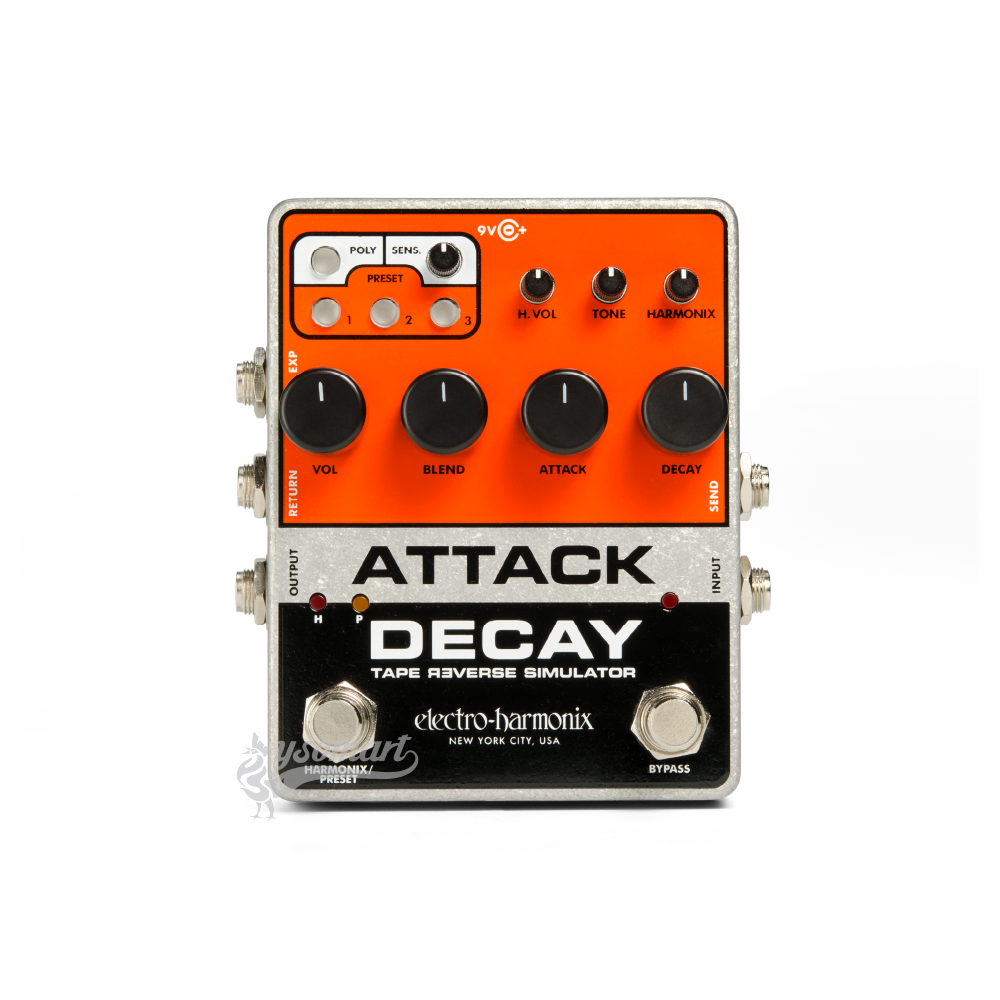 Electro-Harmonix Attack Decay Tape Reverse Simulator 效果器