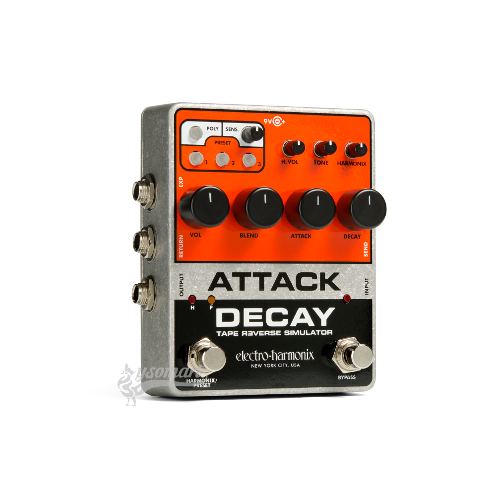Electro-Harmonix Attack Decay Tape Reverse Simulator 效果器