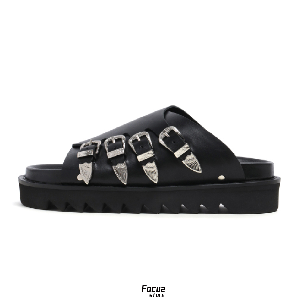 【Focus Store】預購 TOGA ARCHIVES AJ1304 sandals "Black" 涼鞋