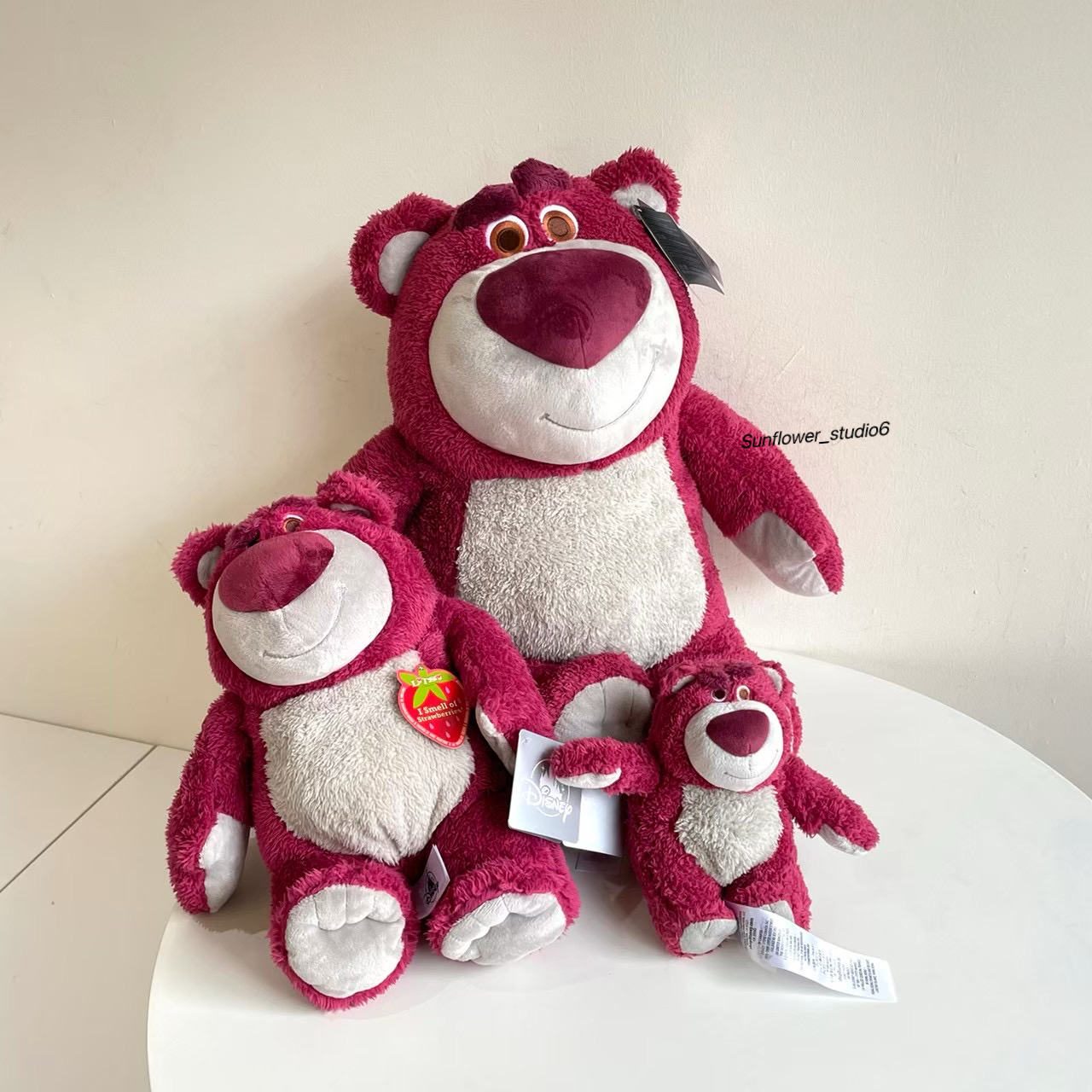 Disney 迪士尼 官方正版 玩具總動員 抱哥 草莓熊 草莓味 熊抱哥 娃娃/預購