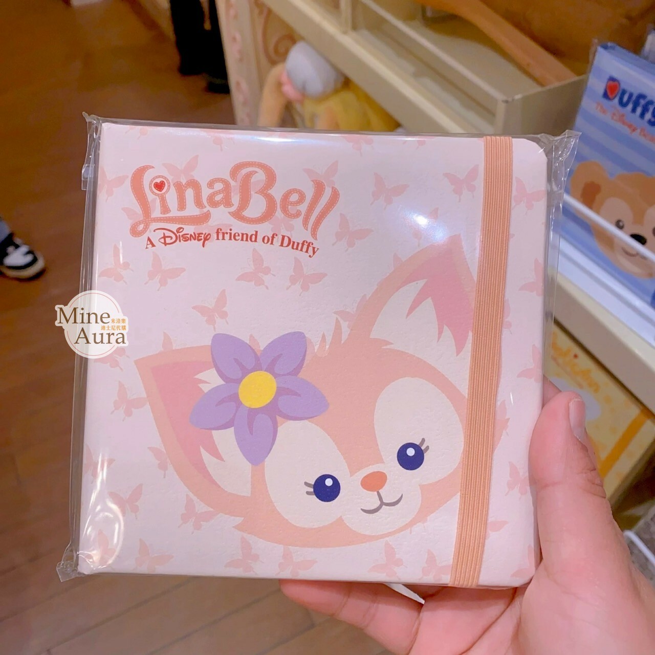 玲娜貝兒 Lina bell 圖案 方形 筆記本 記事本 -上海迪士尼樂園