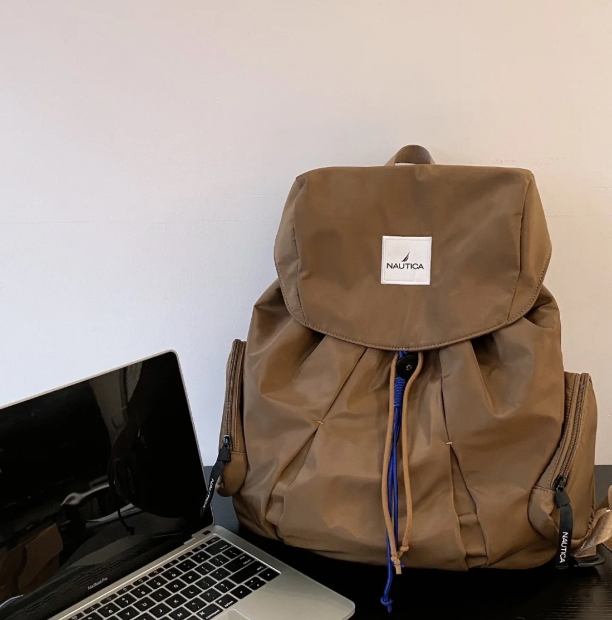 NAUTICA 日系休閒 尼龍 大容量後背包