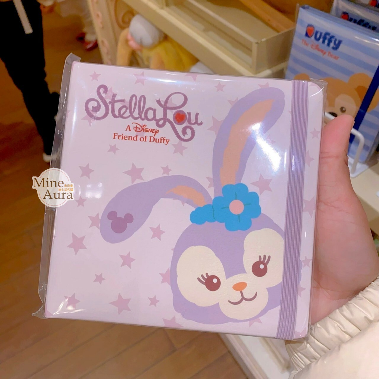 史黛拉露 星黛露 StellaLou 圖案 方形 筆記本 記事本 -上海迪士尼樂園