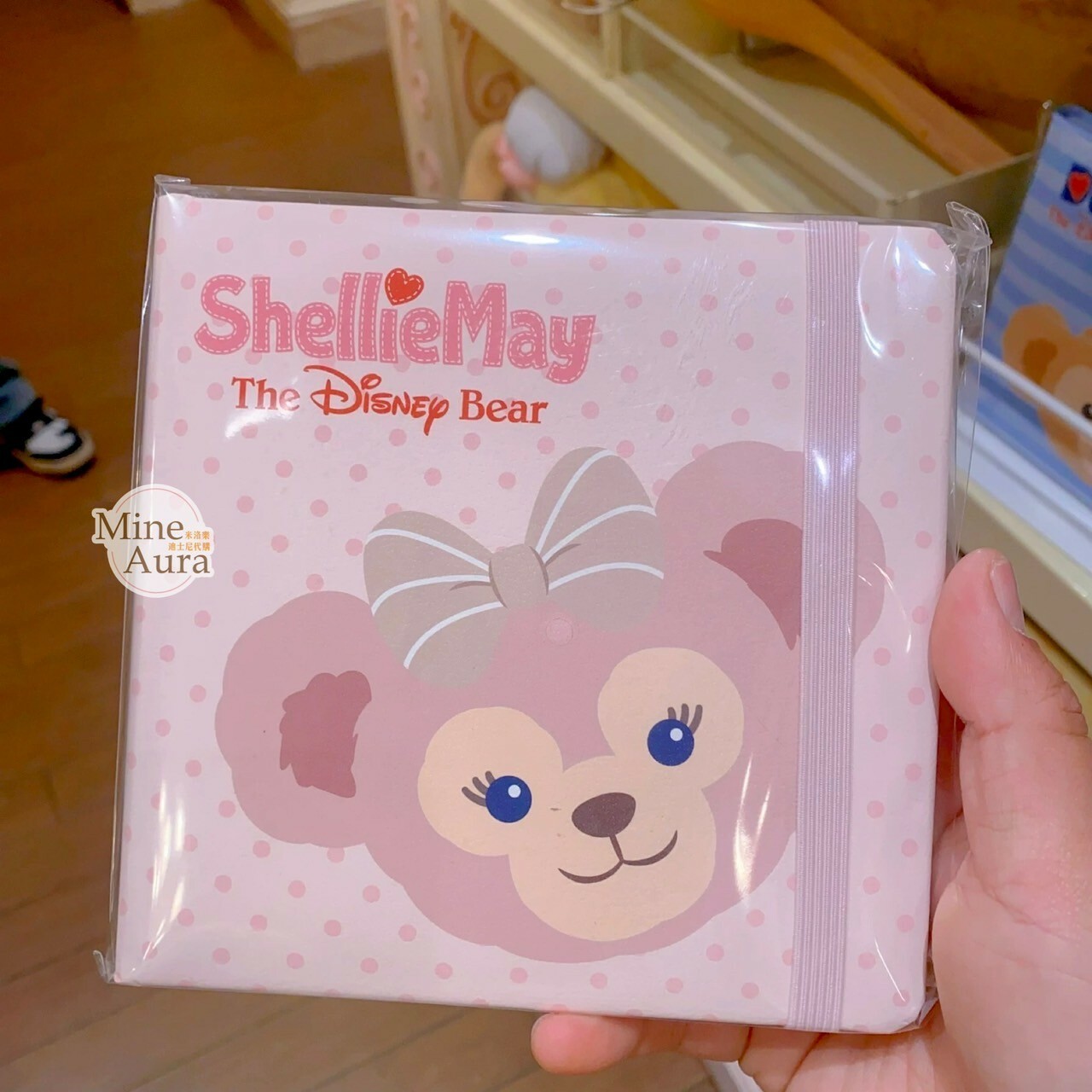 雪莉玫 ShellieMay 圖案 方形 筆記本 記事本 -上海迪士尼樂園