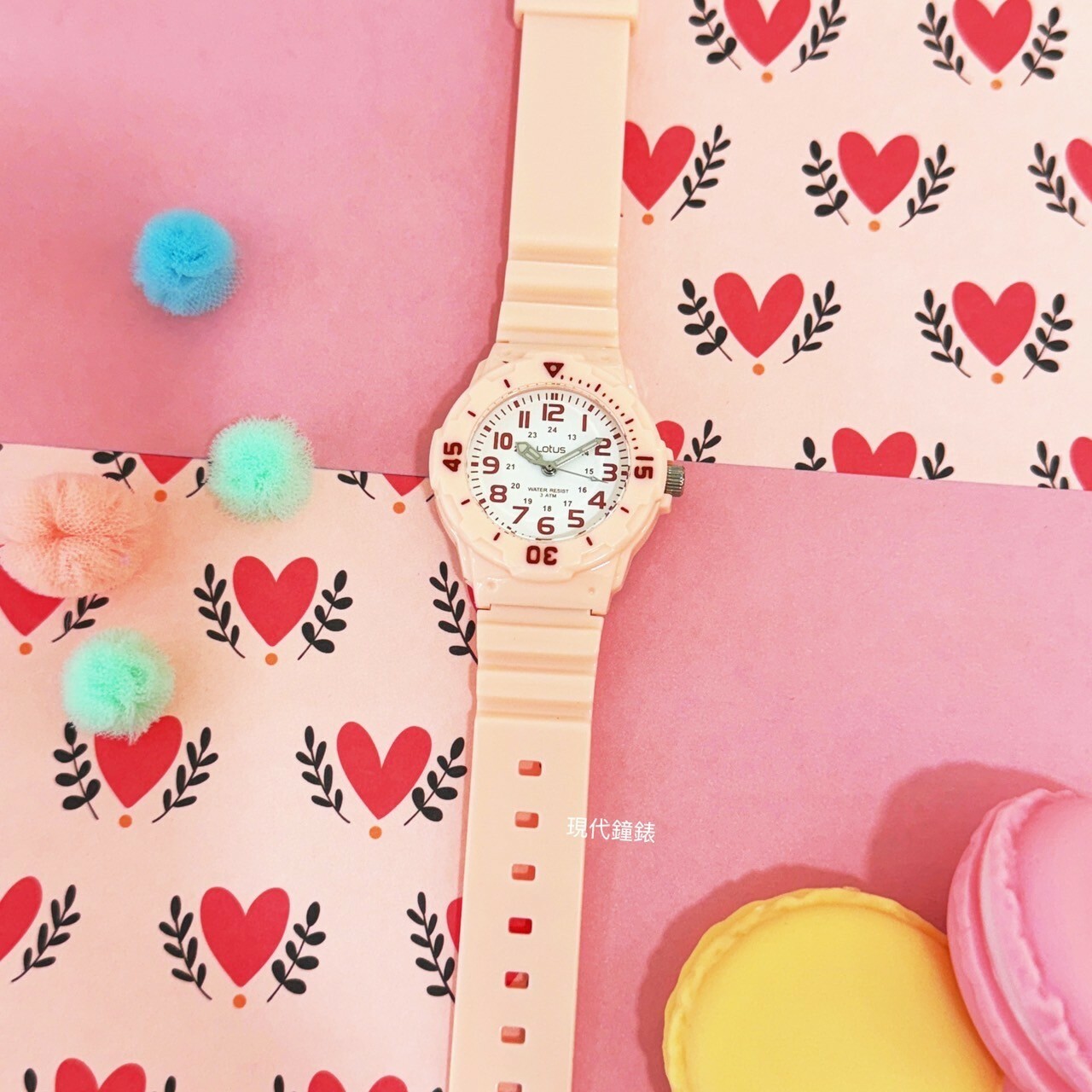 【JAGA 捷卡】LOTUS系列小甜心數字錶 TIP2108L1-39 33mm現代鐘錶