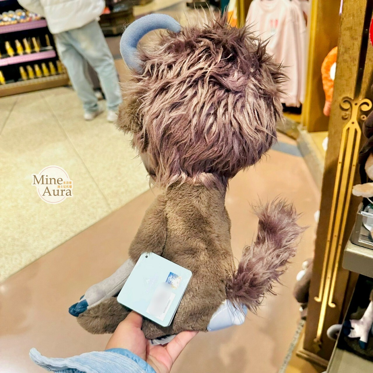 氂牛 犀利哥 Yax 娃娃 玩偶 動物方城市 Zootopia -上海迪士尼樂園