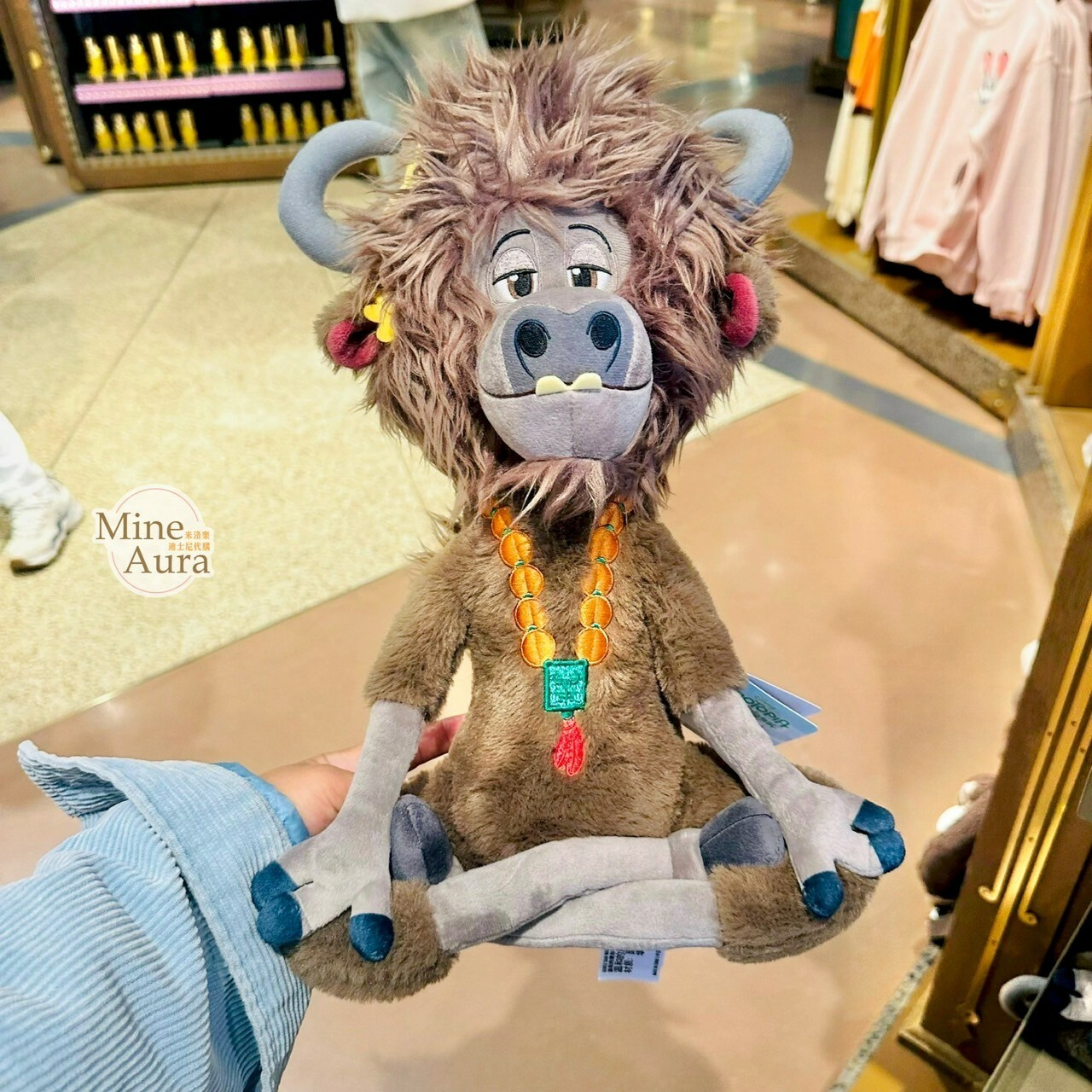 氂牛 犀利哥 Yax 娃娃 玩偶 動物方城市 Zootopia -上海迪士尼樂園