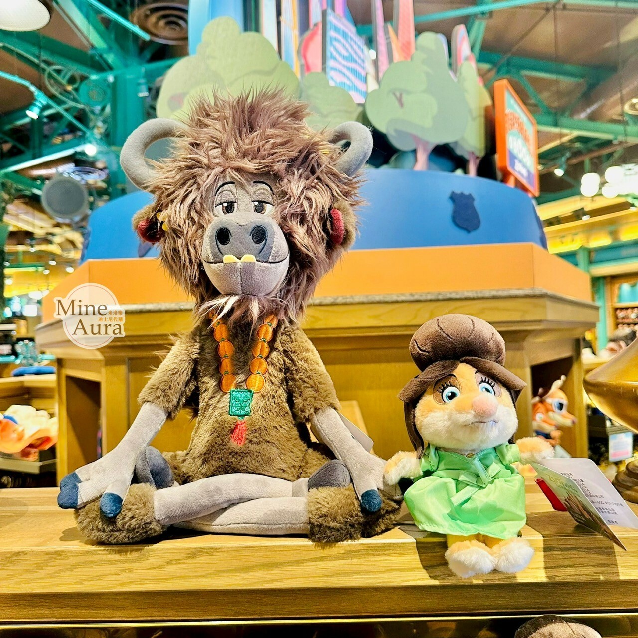 露露 Flu Flu 絨毛 娃娃 玩偶 動物方城市 Zootopia -上海迪士尼樂園
