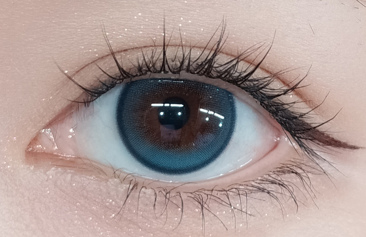 FOMOMY HighLight-BLUE  Color Contact Lenses 日本FOMOMY 每日即棄有色隱形眼鏡(1DAY)