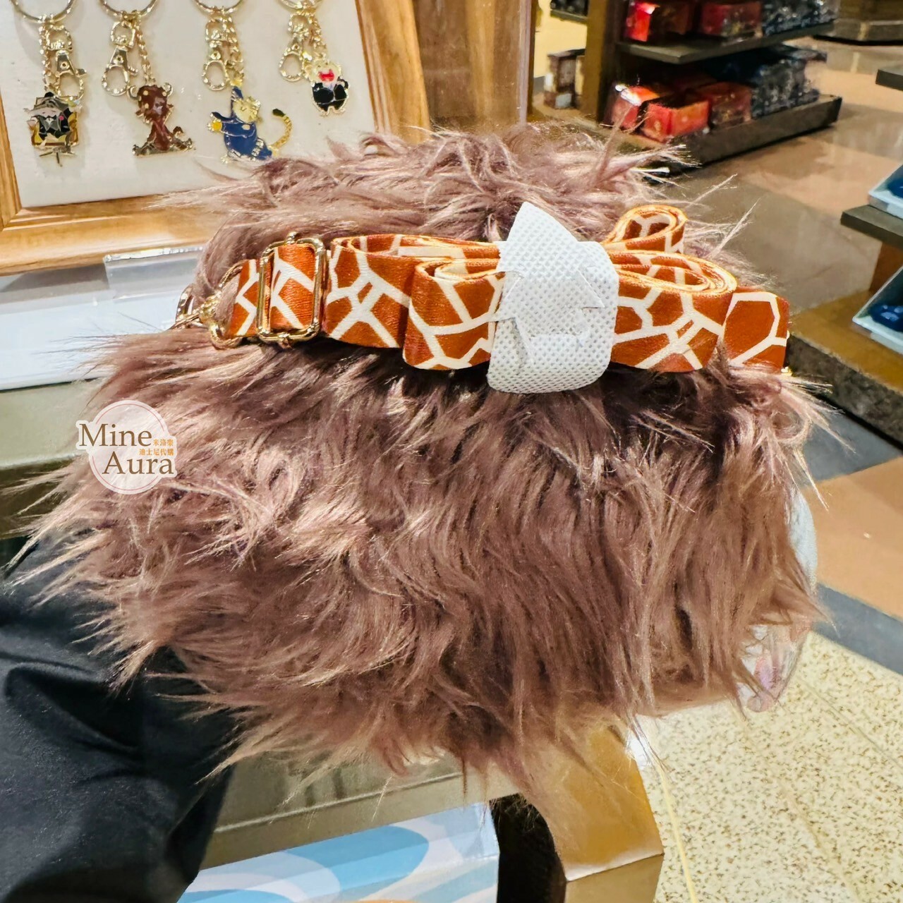 氂牛 犀利哥 Yax 大頭造型 斜背 小包 動物方城市 Zootopia -上海迪士尼樂園