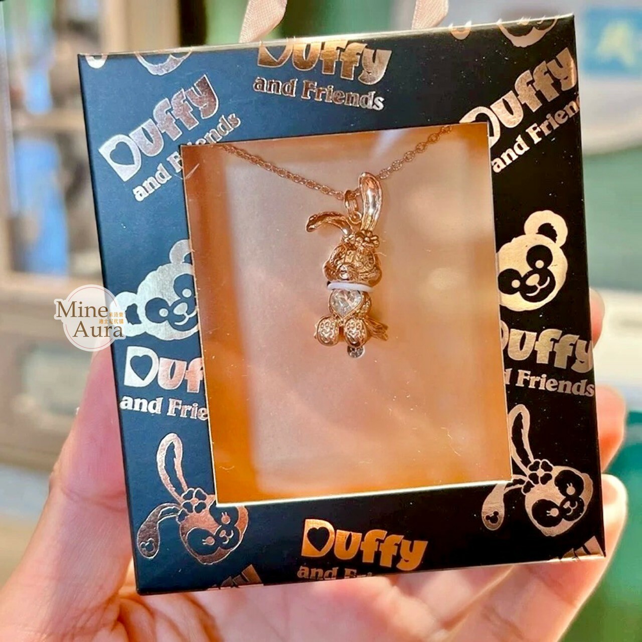 史黛拉露 星黛露 StellaLou 立體造型 吊墜 項鍊 -上海迪士尼樂園