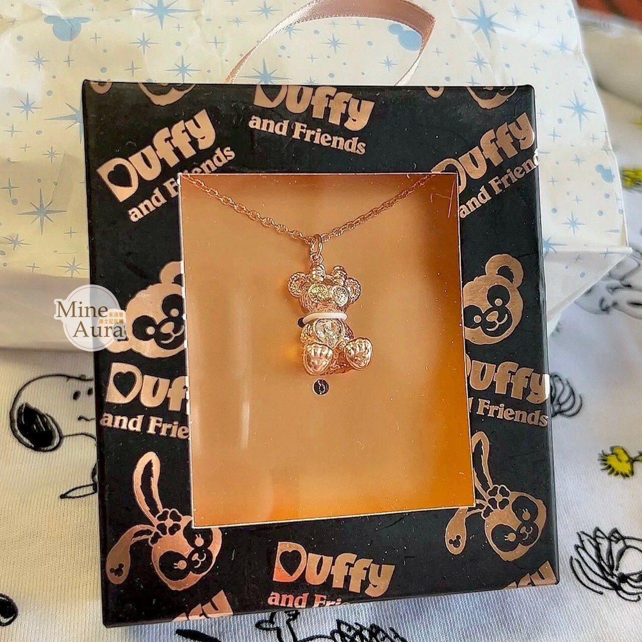 雪莉玫 ShellieMay 立體造型 吊墜 項鍊 -上海迪士尼樂園